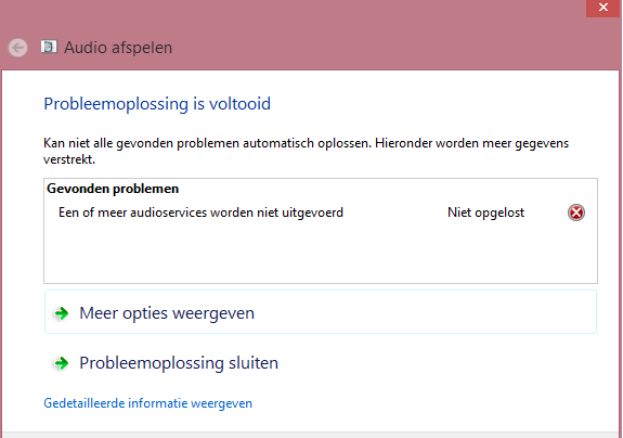 het geluid van mijn computer is uitgevallen, hoe kan je het weer terug