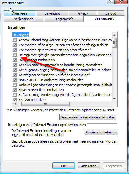 Plaatje bij antwoord