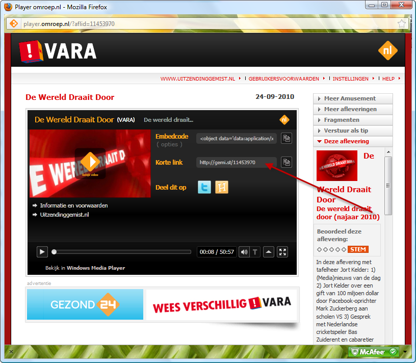 Plaatje bij antwoord