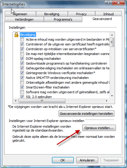 Plaatje bij antwoord