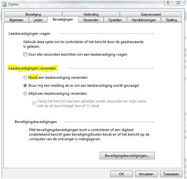 Plaatje bij antwoord