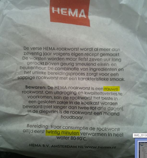 Hoe lang moet de rookworst van Hema koken? GoeieVraag