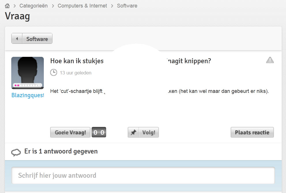 Plaatje bij antwoord