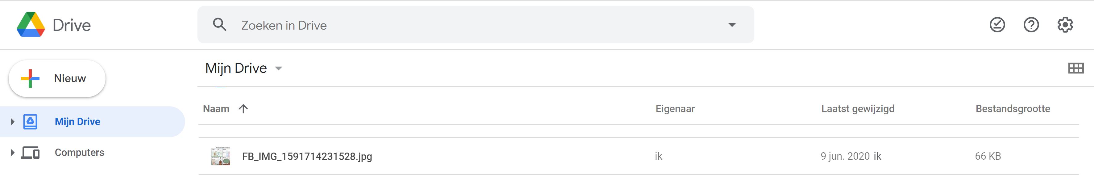 Plaatje bij antwoord